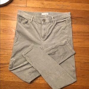 LOFT Ice Blue Modern Skinny Pants NWOT